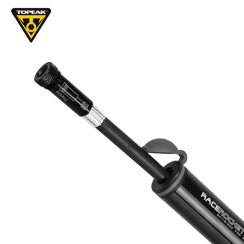 Topeak pompe à vélo 160/120psi haute pression Mini pompe à main en alliage d'aluminium tuyau caché S