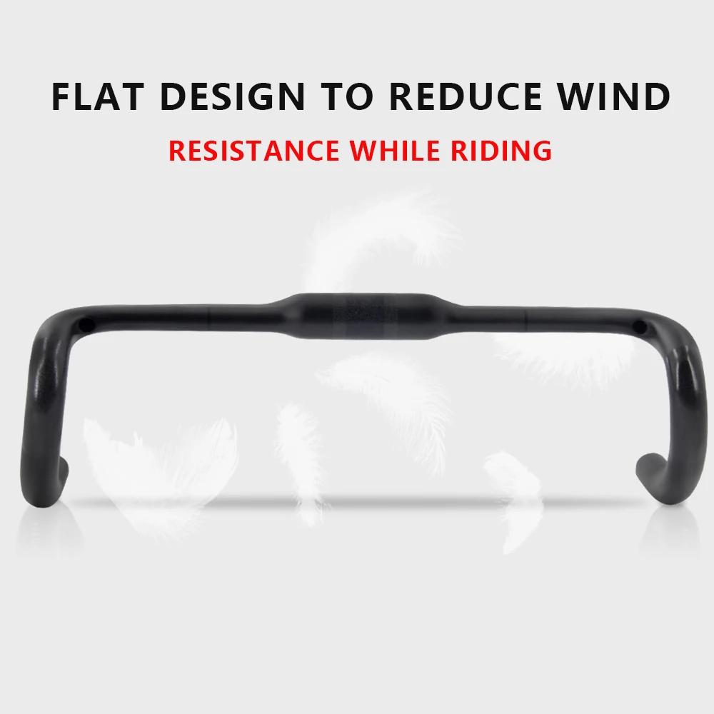 Guidon de vitesse de vélo de gravier de cyclisme RXL SL 31.8 guidon de route en carbone pour routage