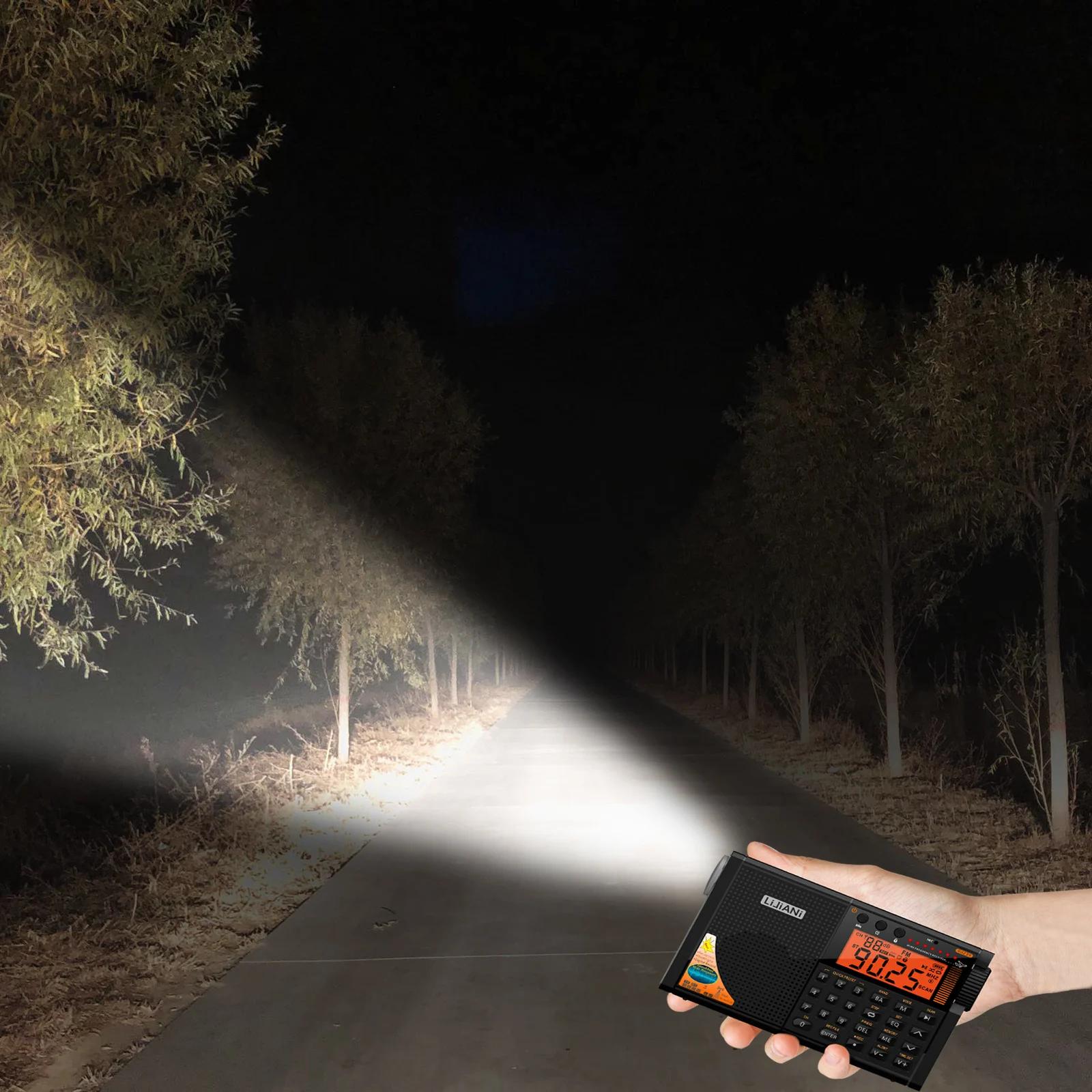 COMPANY-Radio amateur à ondes courtes, FM SW MW, VHF, Air WB, toutes bandes mondiales, Bluetooth, le