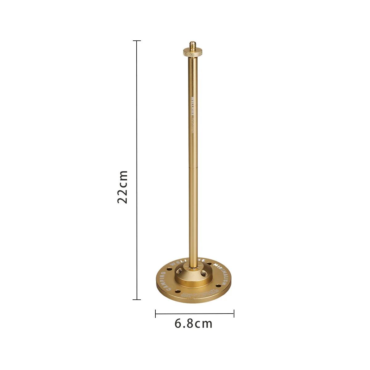 Support de lumières de Camping pliable et détachable, Support de lanterne en aluminium pour Goalzero