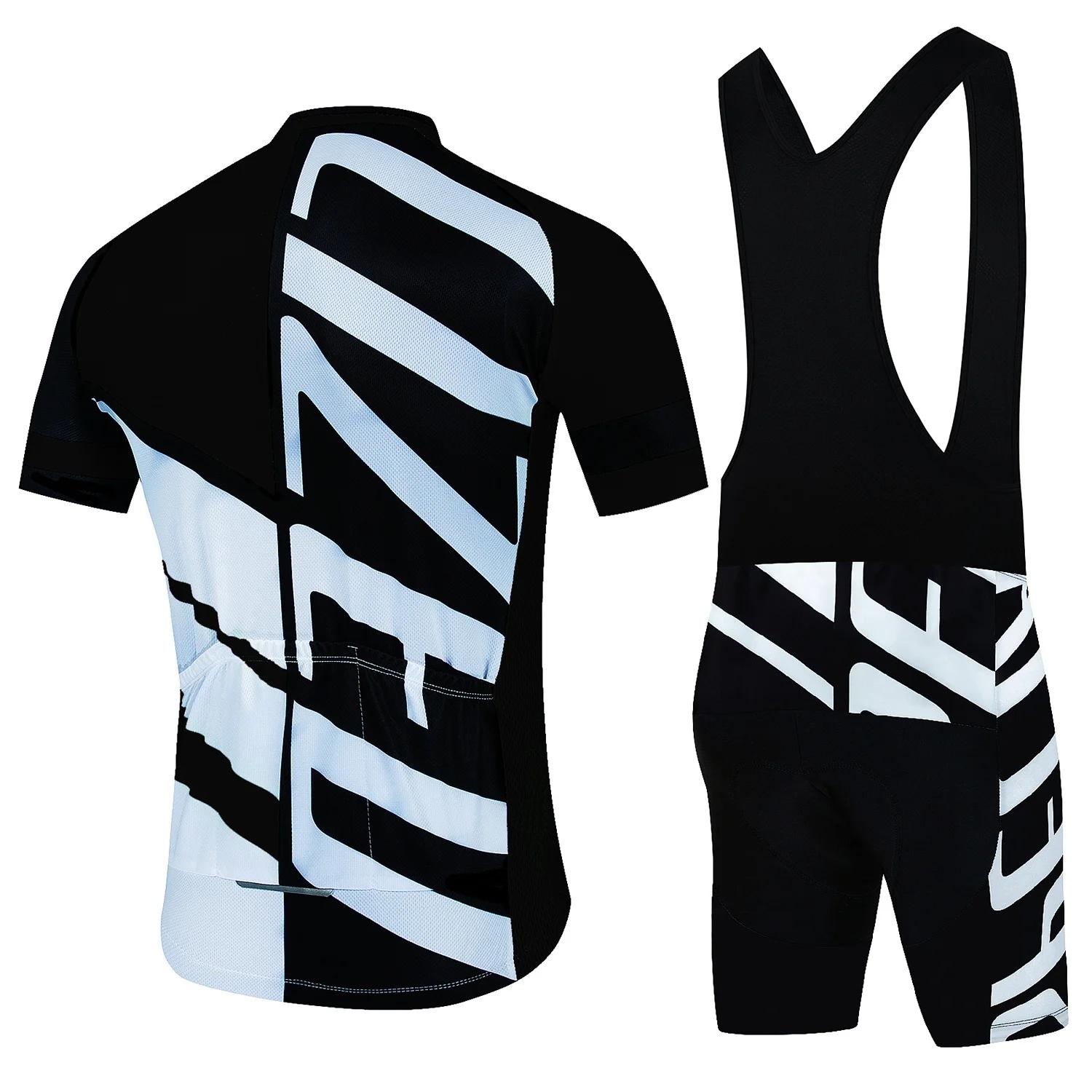 Maillot de cyclisme pour hommes, ensemble respirant, vêtements de cyclisme vtt, vêtements de vélo de