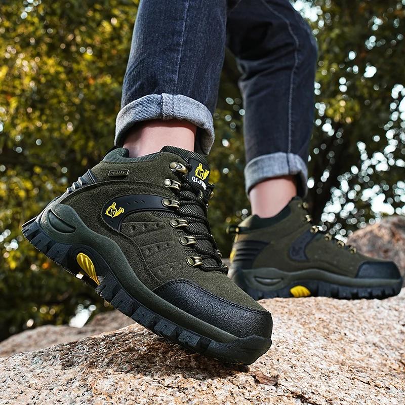 Chaussures de randonnée unisexe grande taille 2025 - Bottes trekking montagne désert