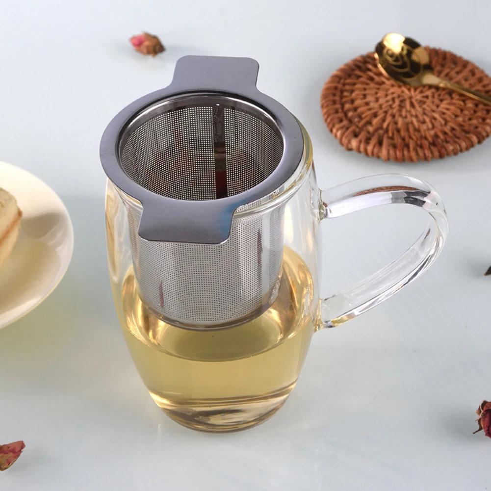 Infuseur à thé fuite de thé en acier inoxydable, diffuseur, passoire à thé aux épices, filtre à herb