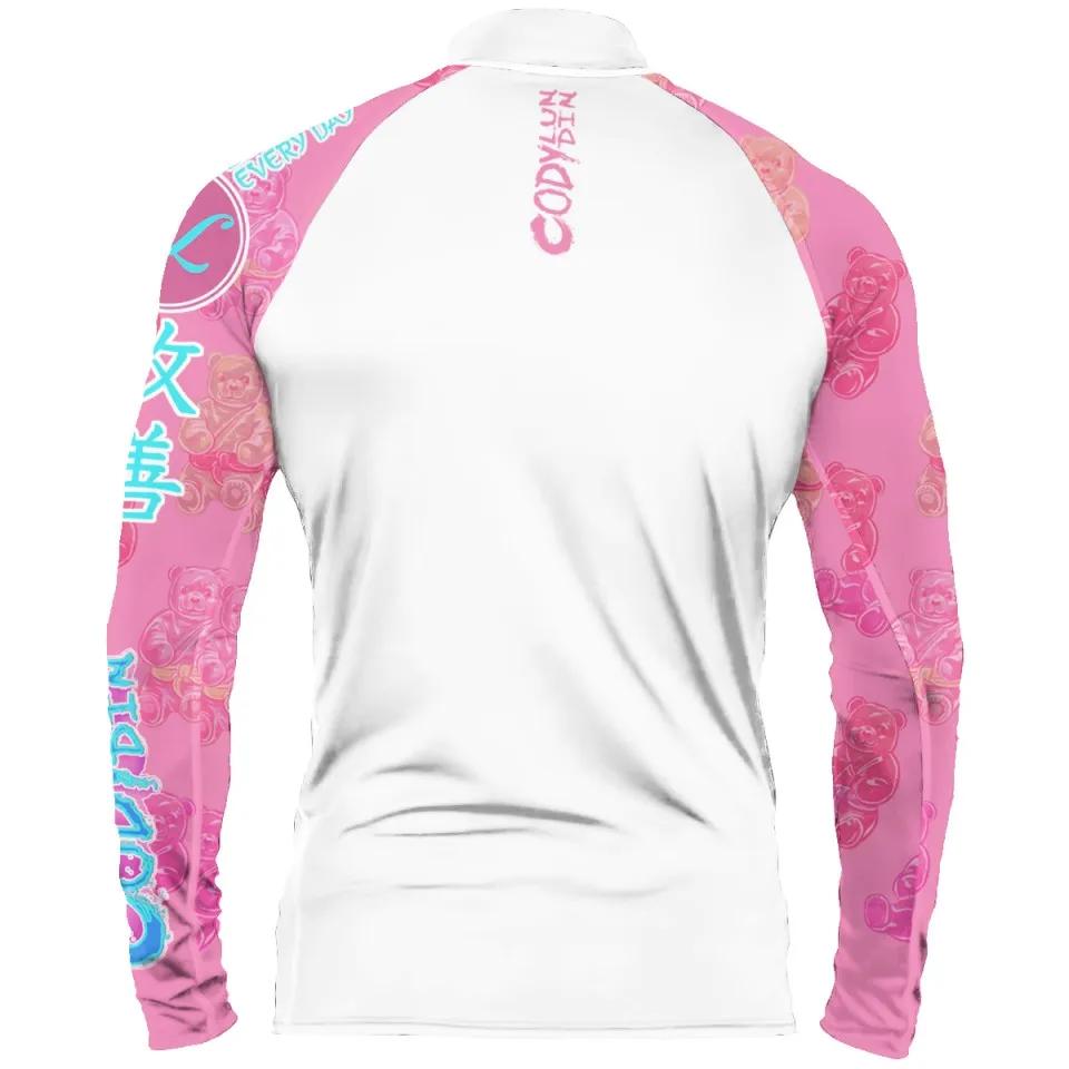 Vêtements de sport avec caoutchouc antidérapant pour hommes, sous-vêtements Rashguard, T-shirts de C