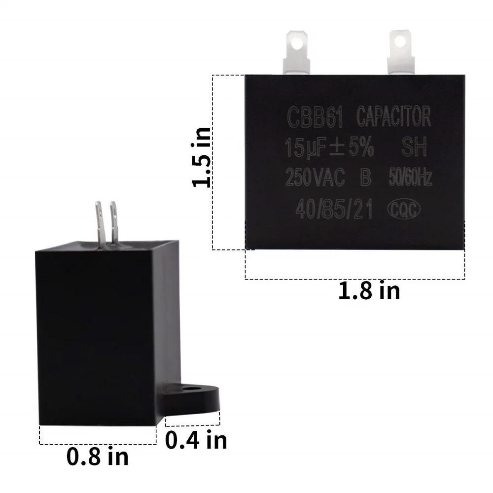 W 10613606 Relais de démarrage et condensateur de compresseur de réfrigérateur pour Whirlpool Kitc