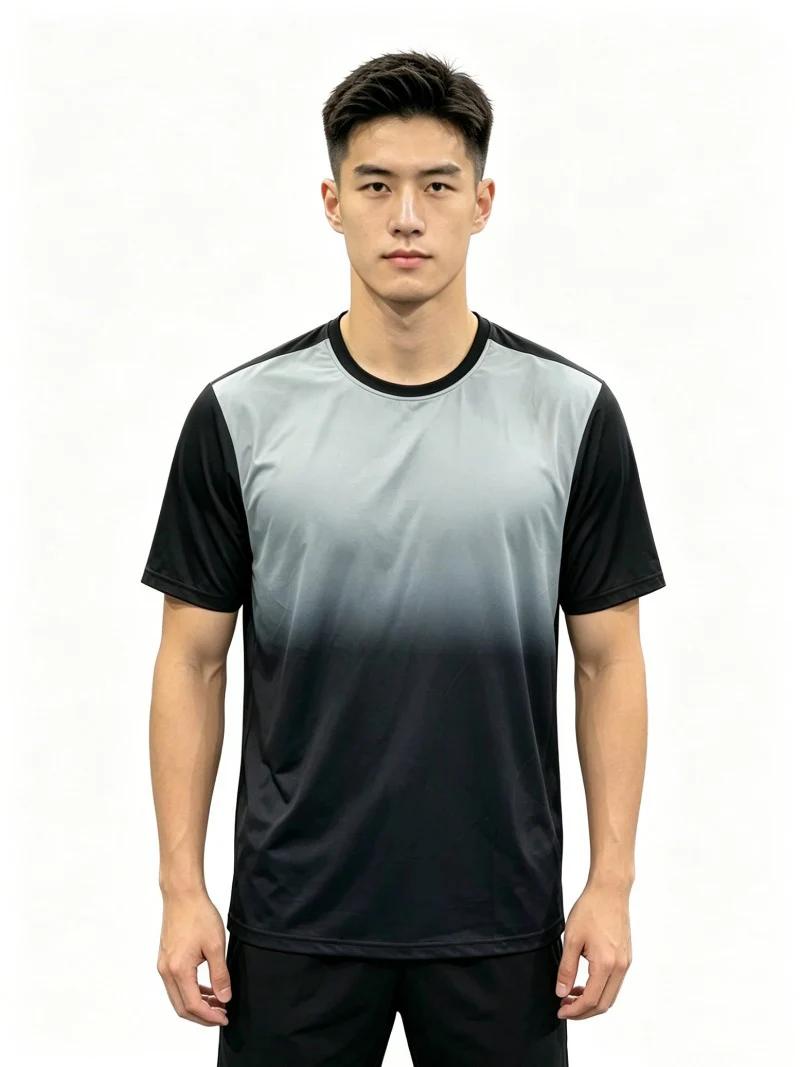 T-shirts pour hommes grandes tailles 5XL 6XL 7XL 100-175KG, coupe ample, manches courtes, dégradé, c