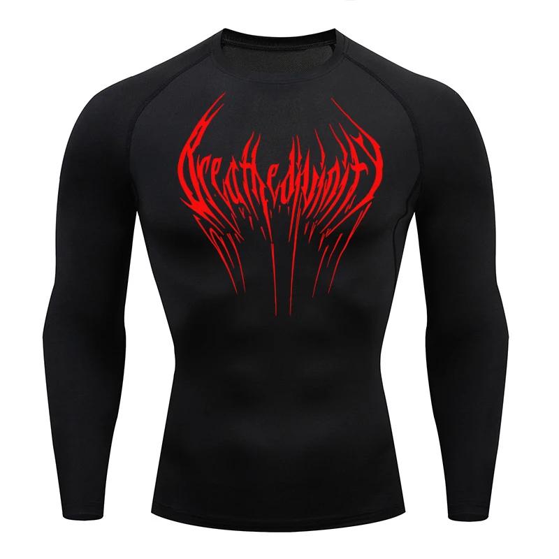 Nouvelle chemise de Compression pour hommes Fitness Gym Rashgard sport course T-shirt haut imperméab