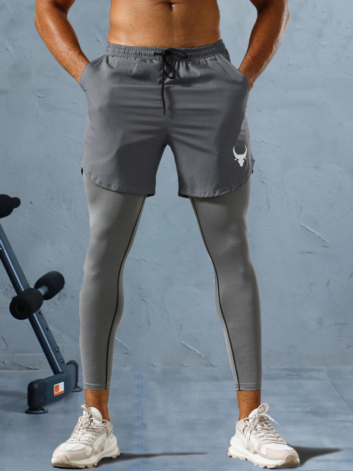 Pantalon de Sport 2 en 1 Homme - Confort et Polyvalence pour Toutes Vos Activités