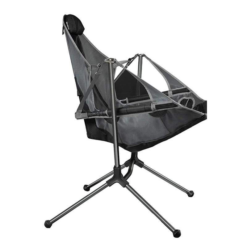 Chaise à bascule de camping, balançoire de parc, hamac familial, chaise pliante, camping en plein ai
