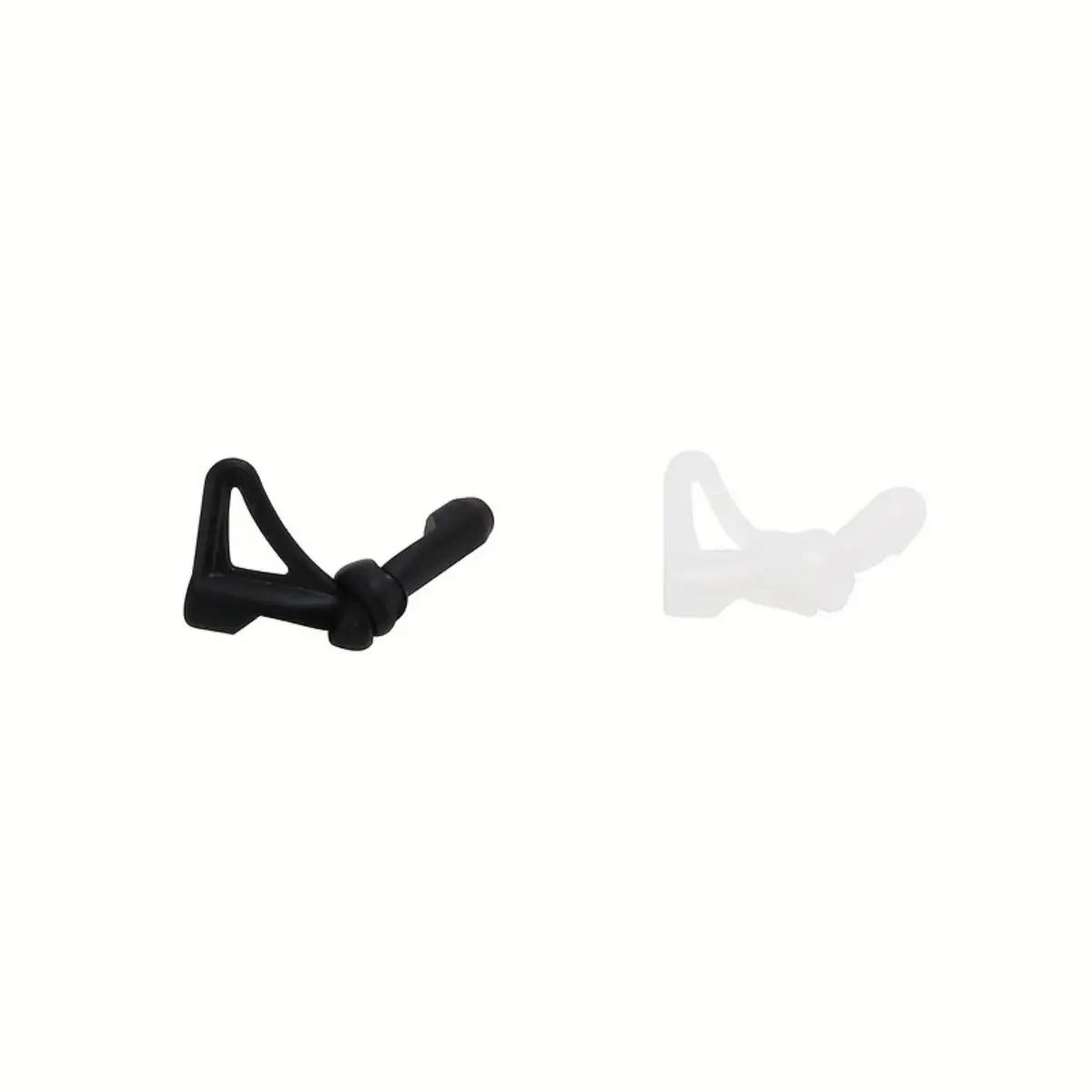 Manchon antidérapant en Silicone pour lunettes, 10 pièces, cadre pour les yeux, glisser des jambes,
