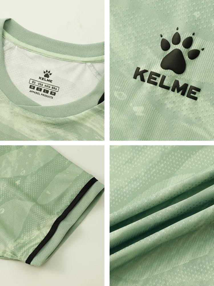 KELcloser-Maillot de Football à Manches Courtes pour Adulte, Uniformes d'Équipe de Jeu, Ensemble de