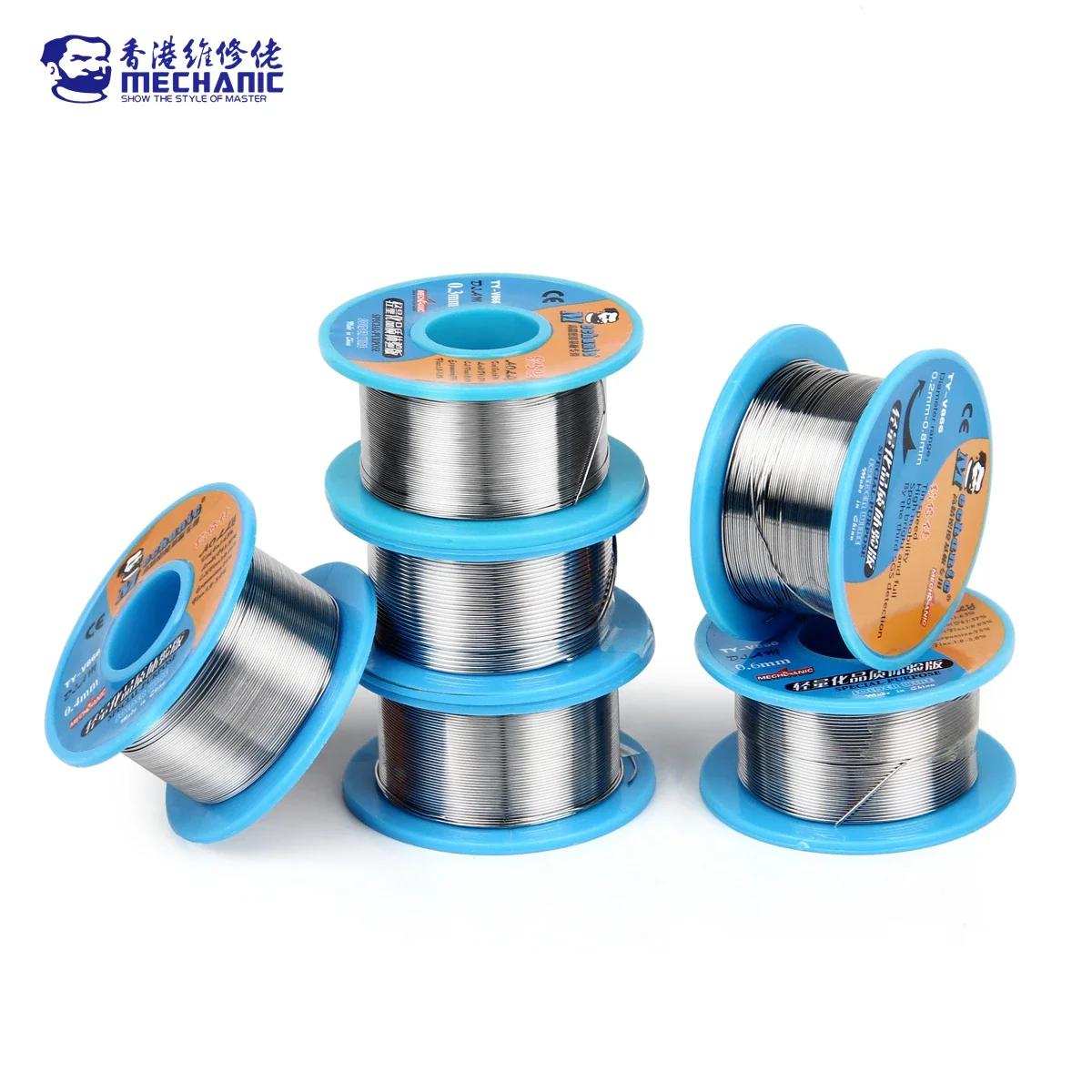 MÉCANIQUE TY-V866 40g Noyau de colophane douce 183 ℃ Câble de fer de flux de soudure de fil de sou