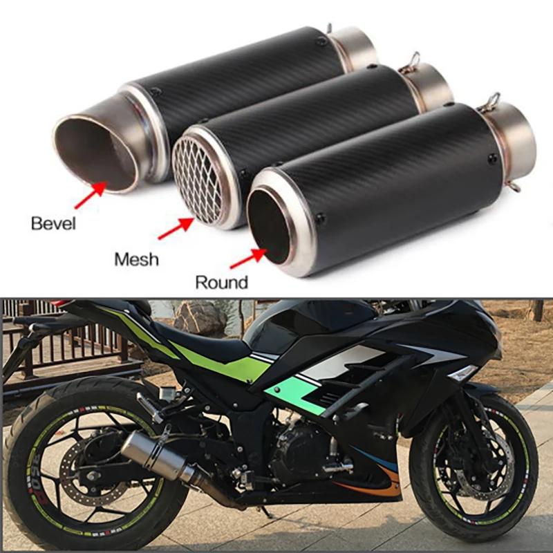 Silencieux universel en fibre de carbone pour moto, GP-Project, Suzuki GSXS1000, Kawasaki Versys 100
