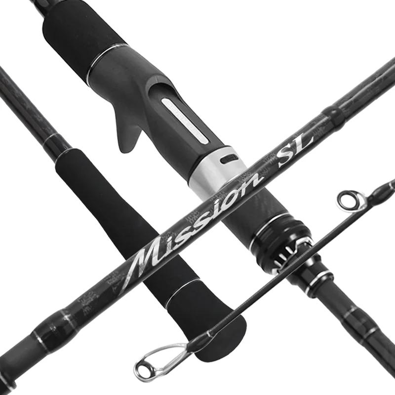 Nouveau MADMOUSE japon pièces Fuji complètes canne à gabarits lente MISSION SL 1.9M JIG80-330G canne