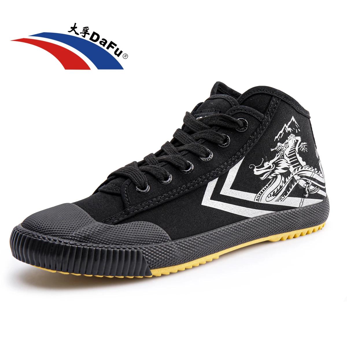 Dafu chaussures mi-haut Parkour nouvelles chaussures noires baskets de botte originales chaussures D