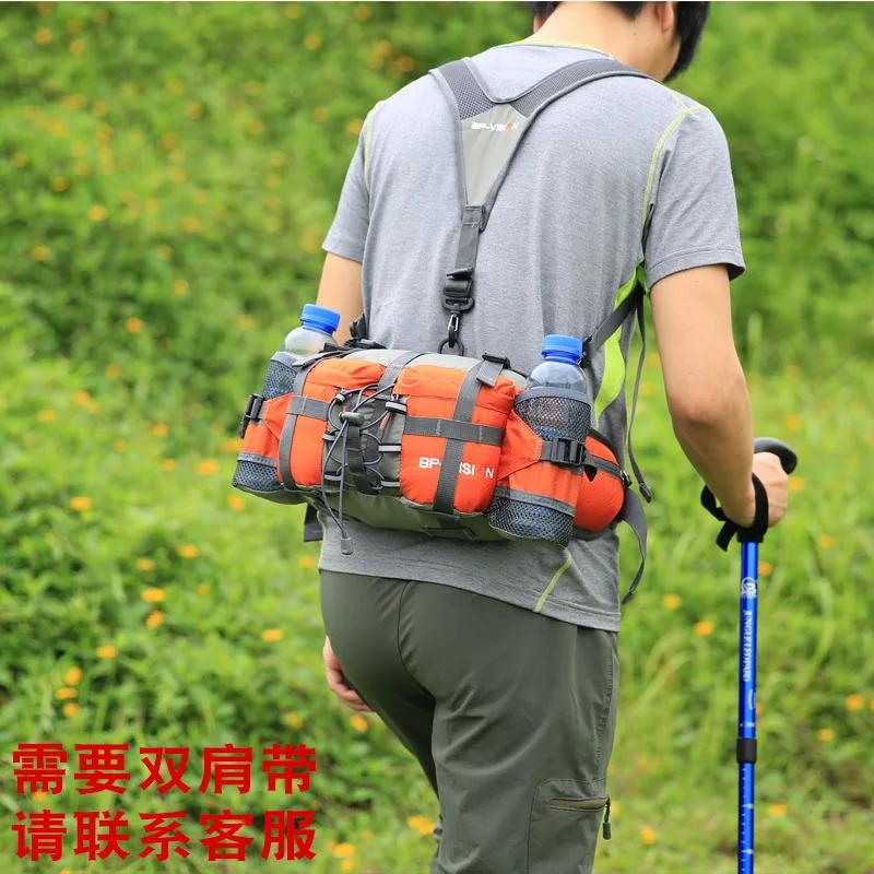 Sac banane de randonnée en nylon étanche, sac à dos de cyclisme en plein air, bande de coulée, sac d