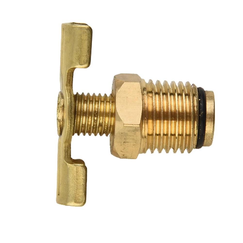 Valve de vidange 1/4, réservoir de compresseur d'air 1/4 "BSP, bouchon de vidange/robinet/tige de vi