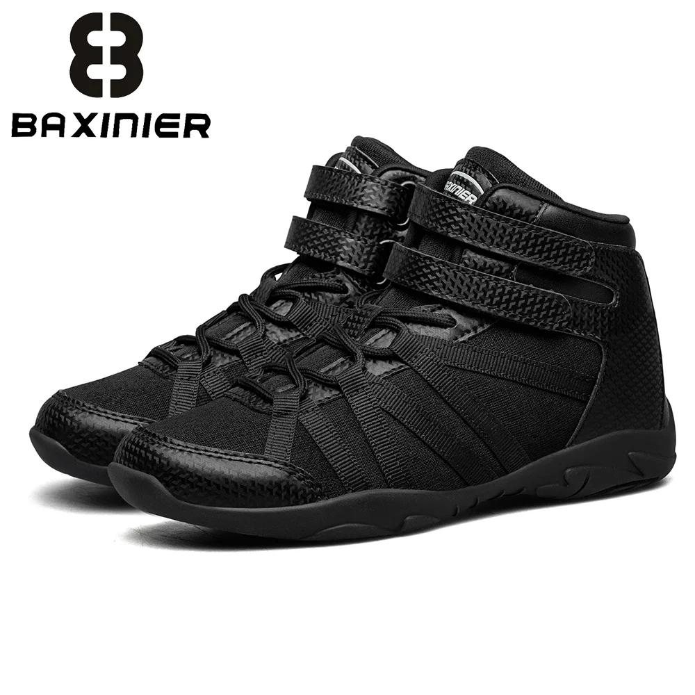 BAXINIER Chaussures de cheerleading montantes pour filles, baskets professionnelles légères pour la