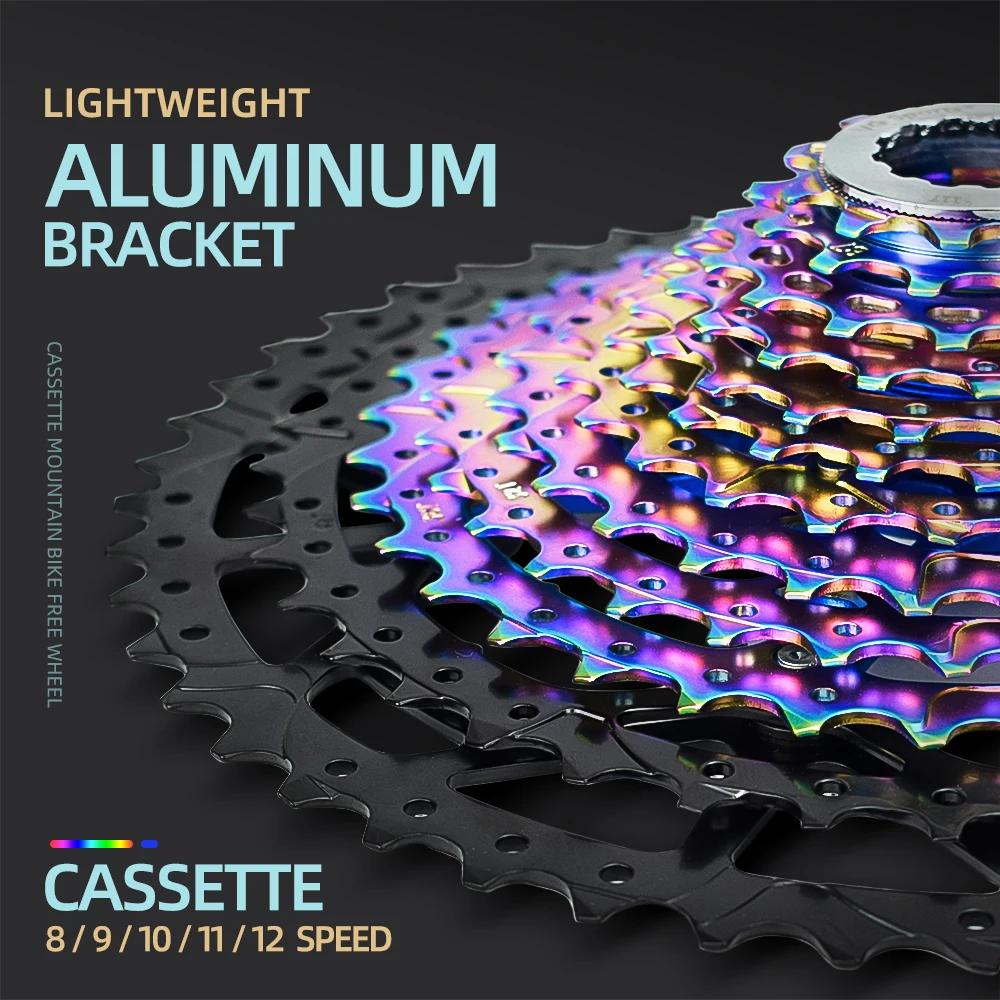Cassette VTT VG SPORTS 8-12 Vitesses - Pignons Séparés Compatibles Roue Libre - Pièces Vélo