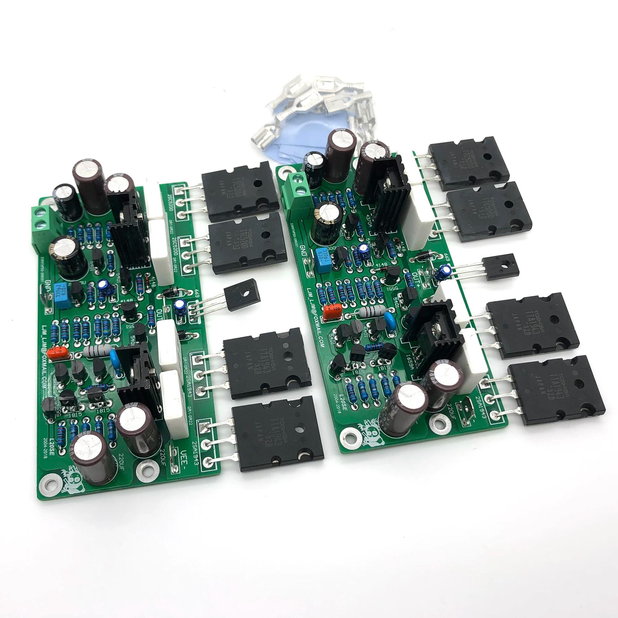 Carte amplificateur audio LJM L20 SE, A1943, C5200, canaux touristes stéréo, 350W, 4ohm, kits de bri
