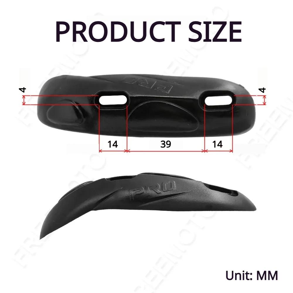 Glissières latérales pour bottes de moto longues/moyennes/courtes, 1 paire, pour bottes SIDI Pro-bik