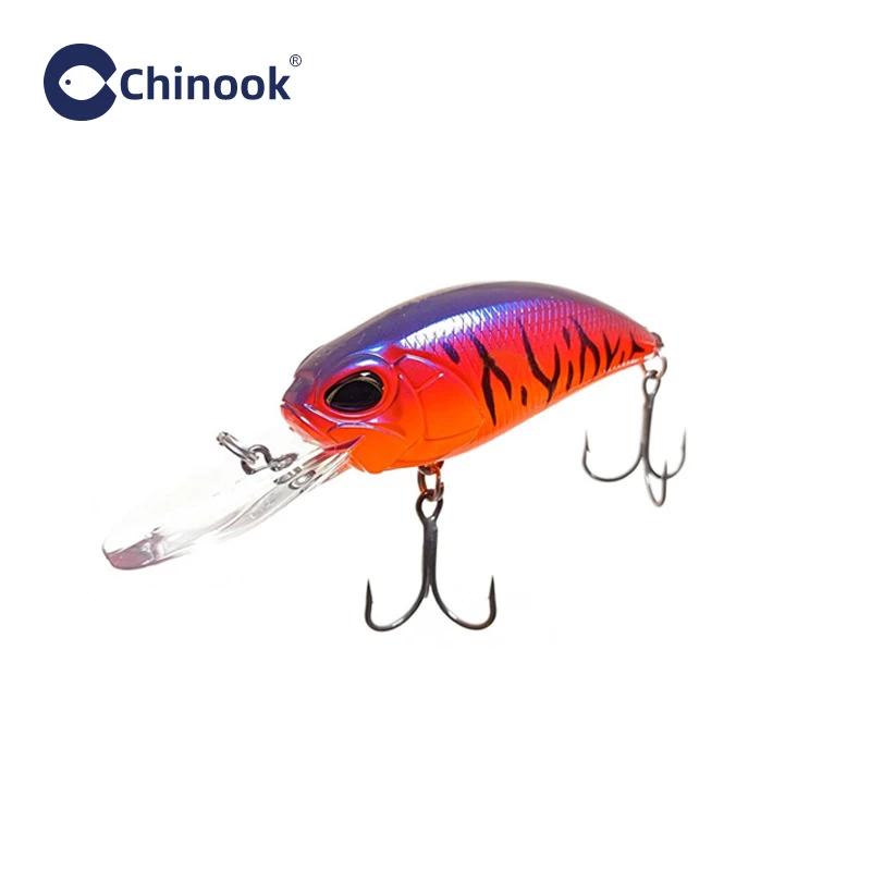 Leurre de pêche au basse CHINOOK Crankbait 87MM 16G, profondeur 2-3m, leurre coulant moyen, leurre à
