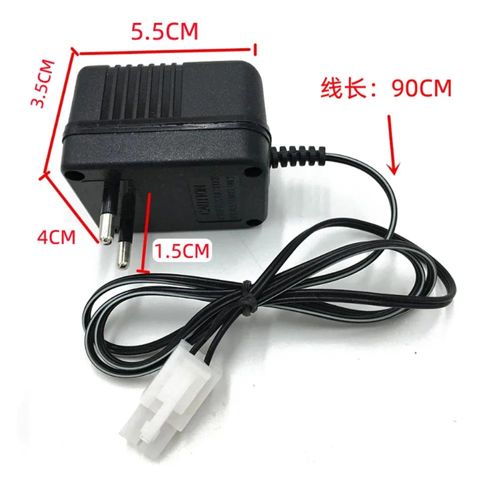 Chargeur d'alimentation 7.2V 9.6V 2 broches pour jouet RC, pour batterie NiCd NiMH 220-240V, prise u