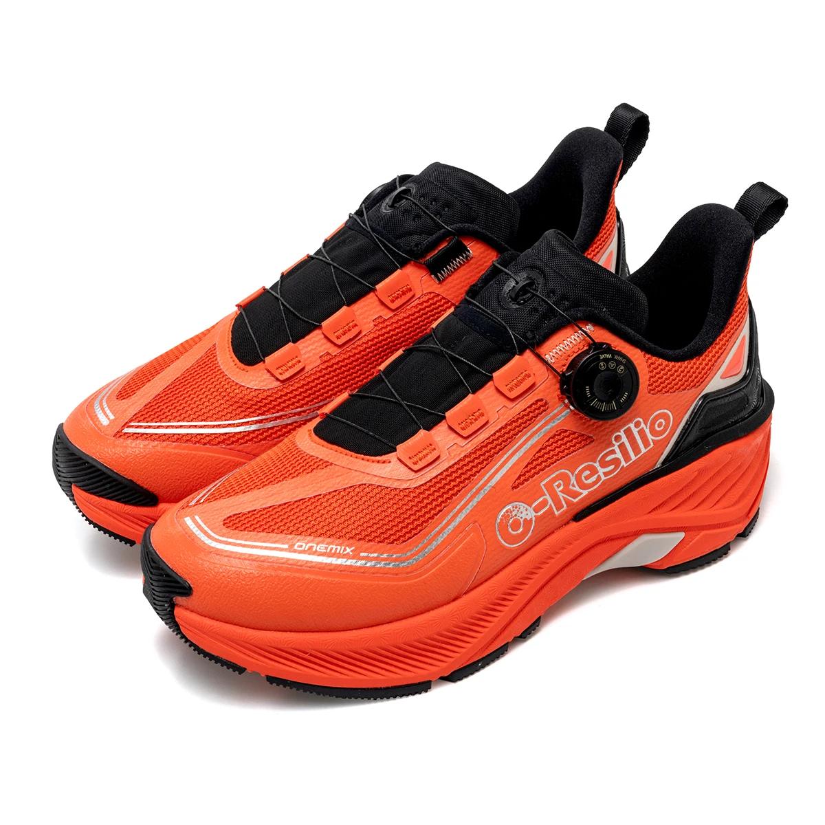 ONEMIX baskets de course en plein air hommes chaussures de sentier élastiques léger respirant femmes