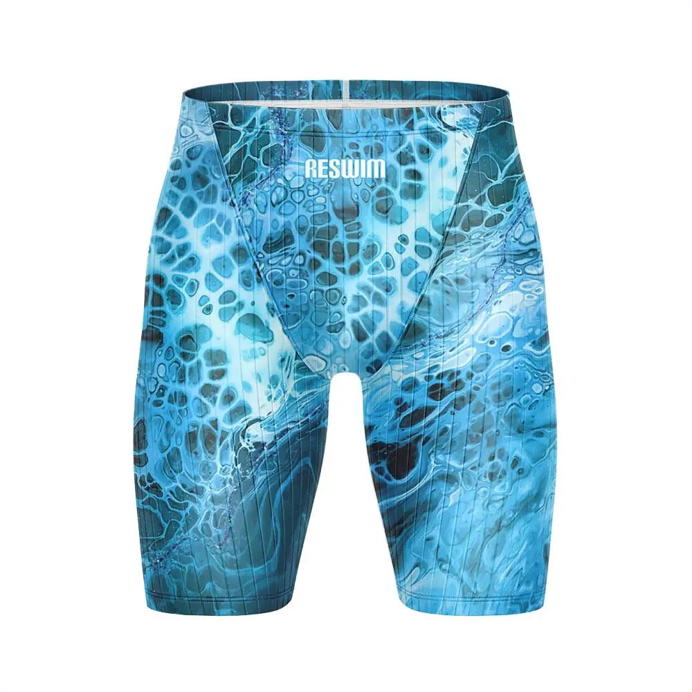 Maillot de bain d'été pour hommes, maillot de bain d'entraînement athlétique, maillot de bain, colla