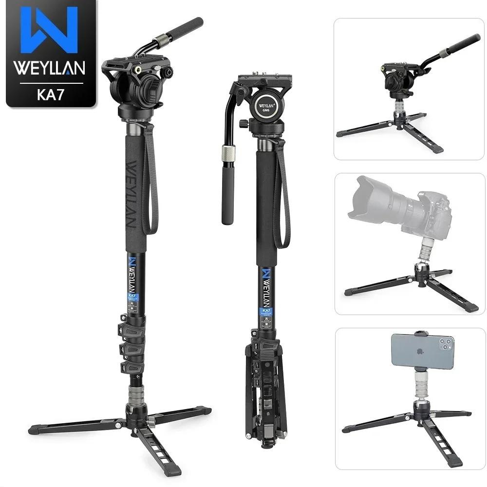 Trépied pour appareil photo reflex numérique professionnel, monopode, 360, panoramique, tête des Émi