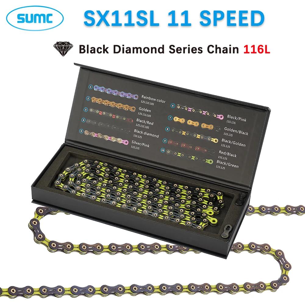 SUMC-Vélo de montagne et de route en diamant avec boîte d'origine, pièce de vélo, 11 vitesses, JO116