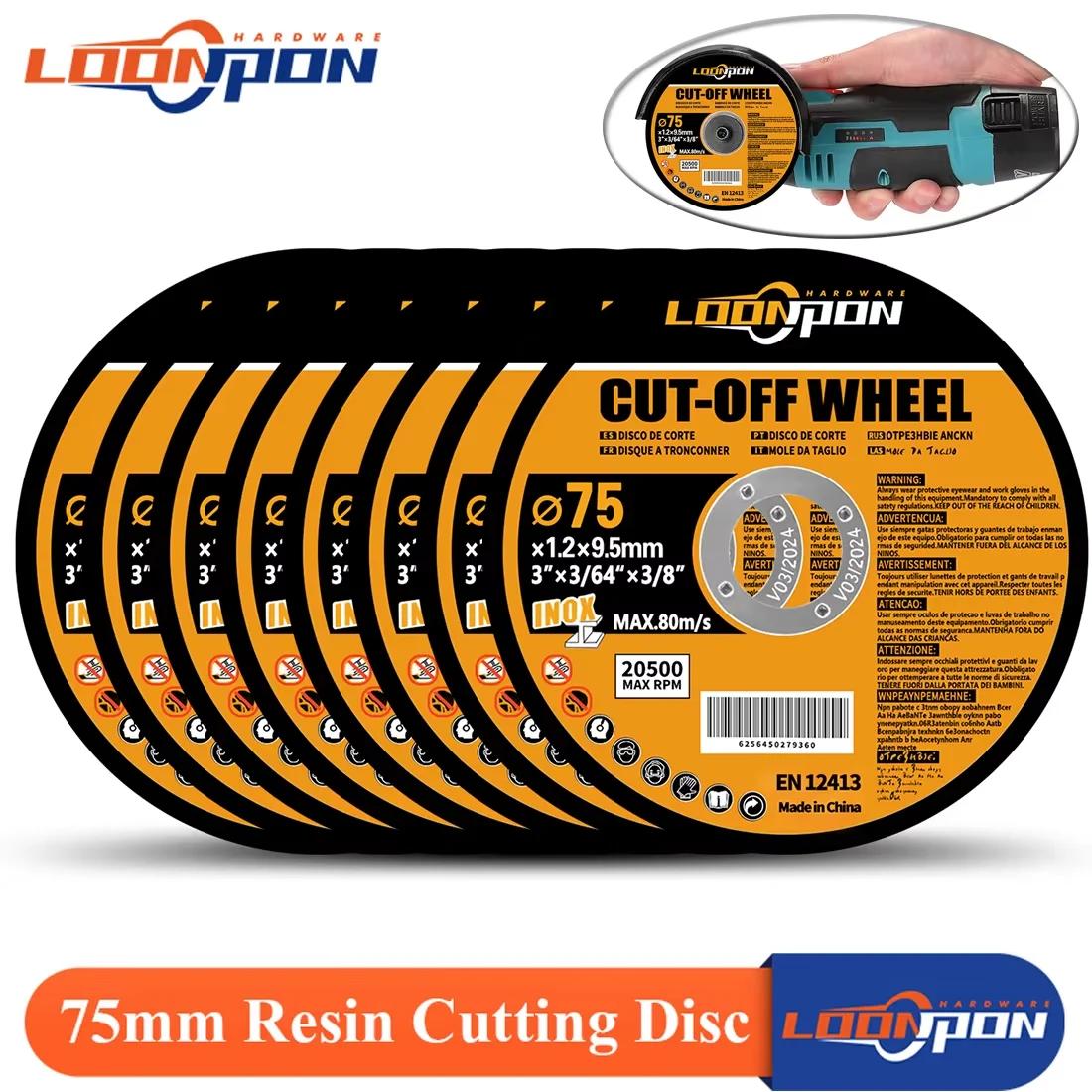 Disque de coupe en résine pour meuleuse Aglne, lame renforcée en fibre d'alésage, acier inoxydable,