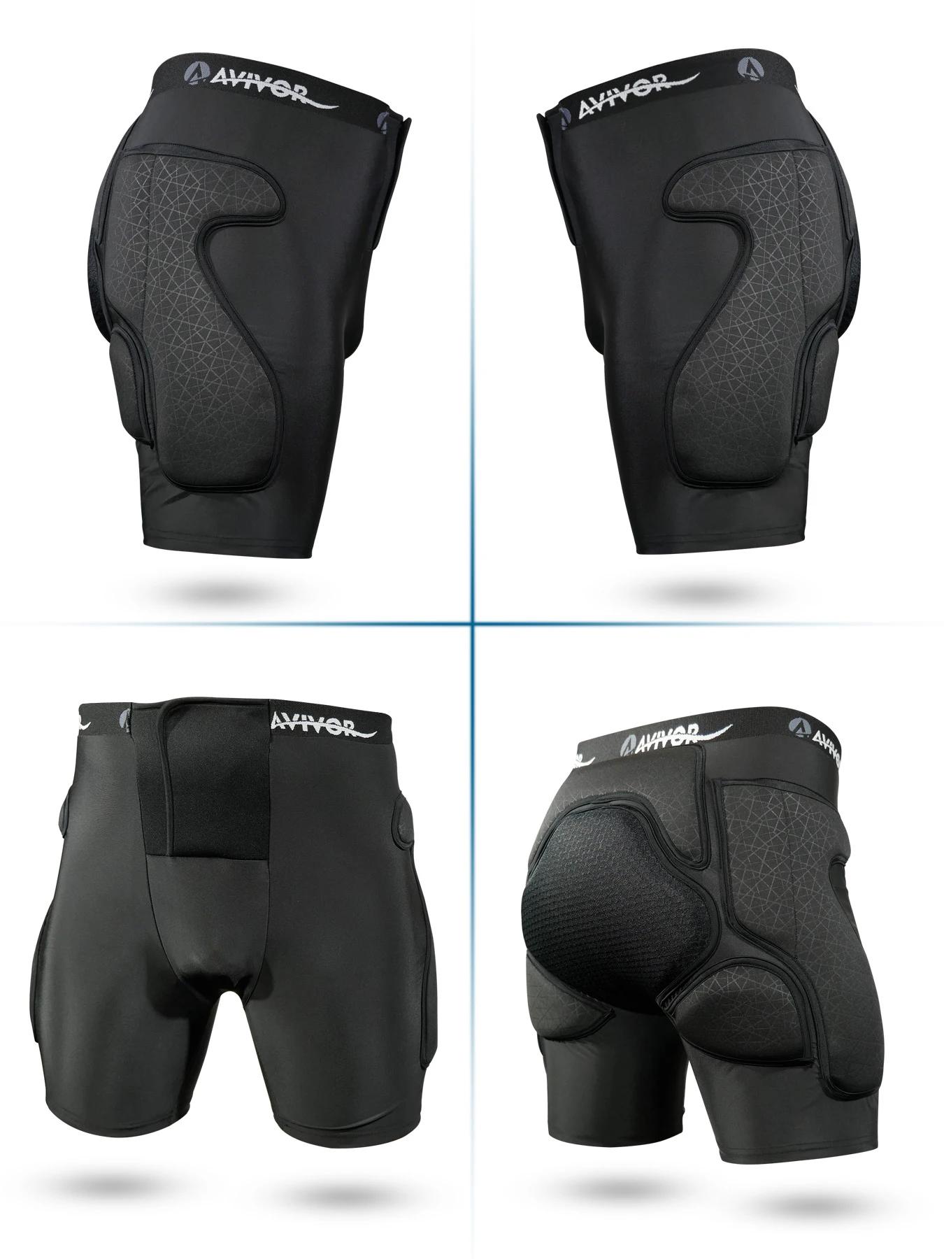 AVIVOR Never-Flatten Short rembourré en mousse | Couverture complète et respirante | Protection