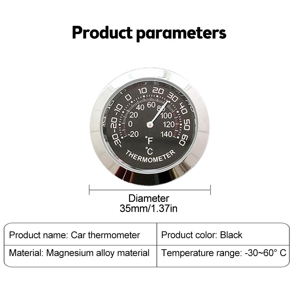 Hygromètre intérieur extérieur thermomètre jauge d'humidité indicateur panneau métallique températur