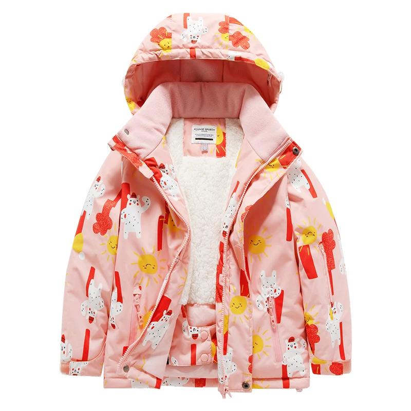 Vêtements ski enfants imperméables - Combinaison chaude garçon fille - Équipement neige nouveau