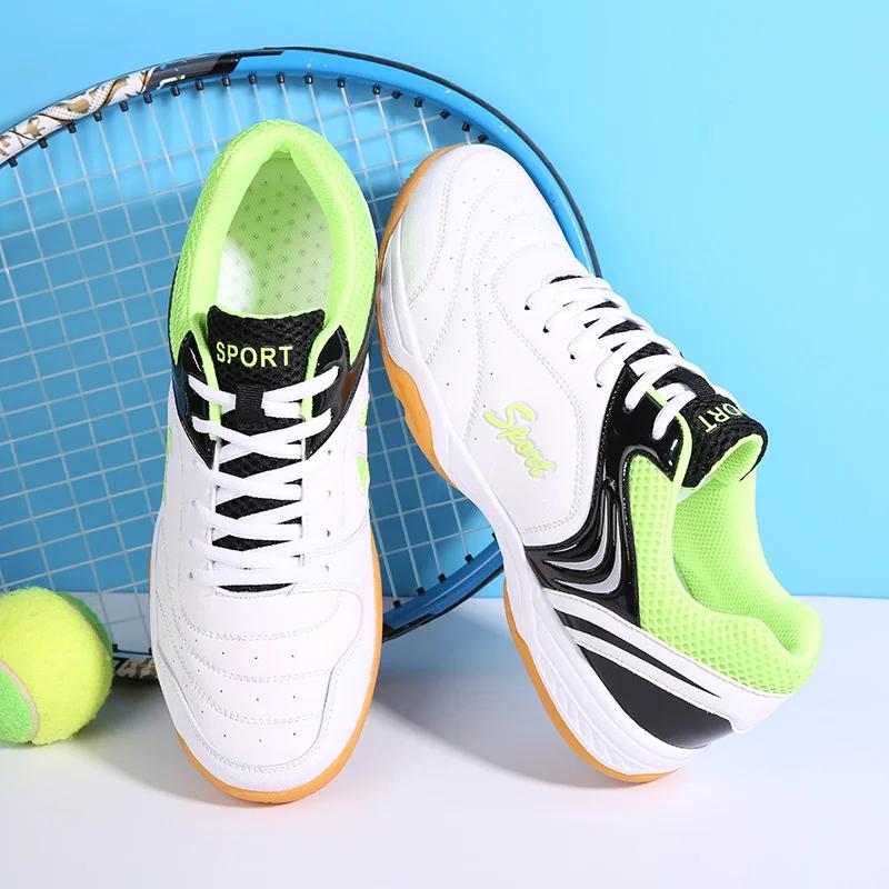 Chaussures de Badminton flambant neuves pour hommes, baskets de Tennis, de volley-ball, respirantes,