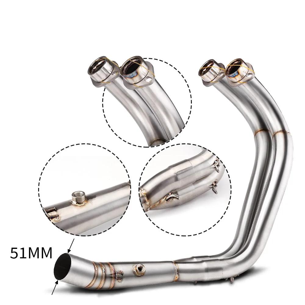 Silencieux d'échappement de moto, système complet coulissant pour YAMAHA MT07 mt-07 2014 – 2023, tuy