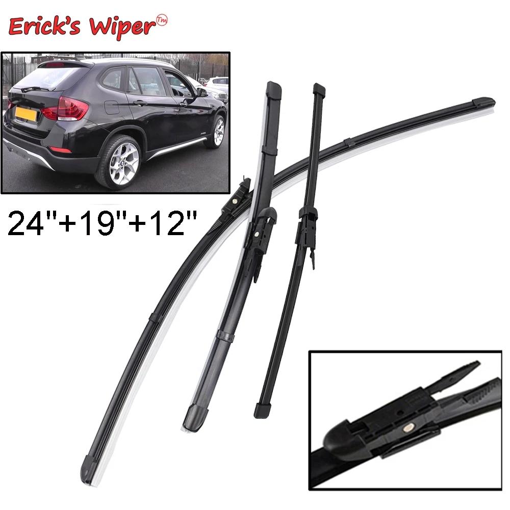 Erick's – jeu de balais d'essuie-glace avant et arrière, pour BMW X1 E84 2009 – 2015, brosses de fen