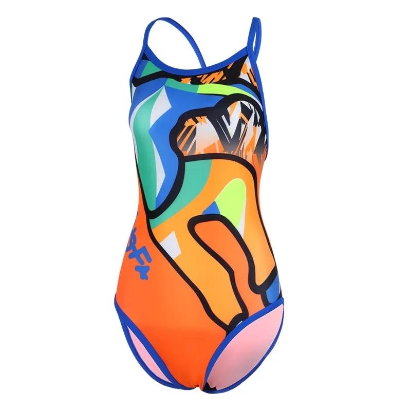 Yingfa maillot de bain professionnel femme course une pièce sport entraînement maillot de bain améli