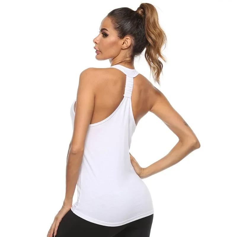 STOUREG Beauty Back Chemise de yoga pour femme, débardeur de sport à séchage rapide, débardeur de fi