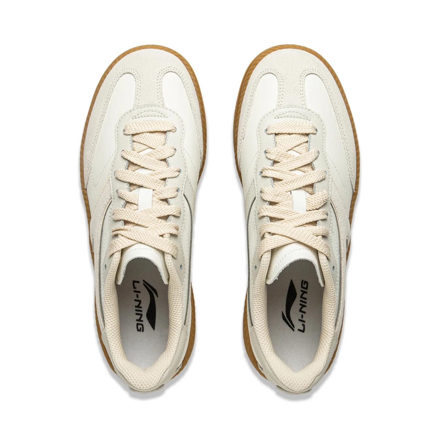 Li-Ning Chaussures de style de vie LN IVY pour femmes, confortables, rétro, élégantes, classiques, d