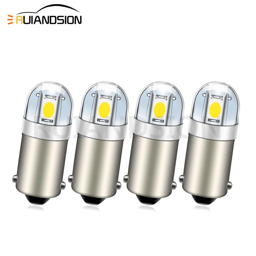RUIANDSION4X BA9S T4W 3030SMD-Ampoule LED pour Coffre de Voiture, Lampe de Position Latérale existen