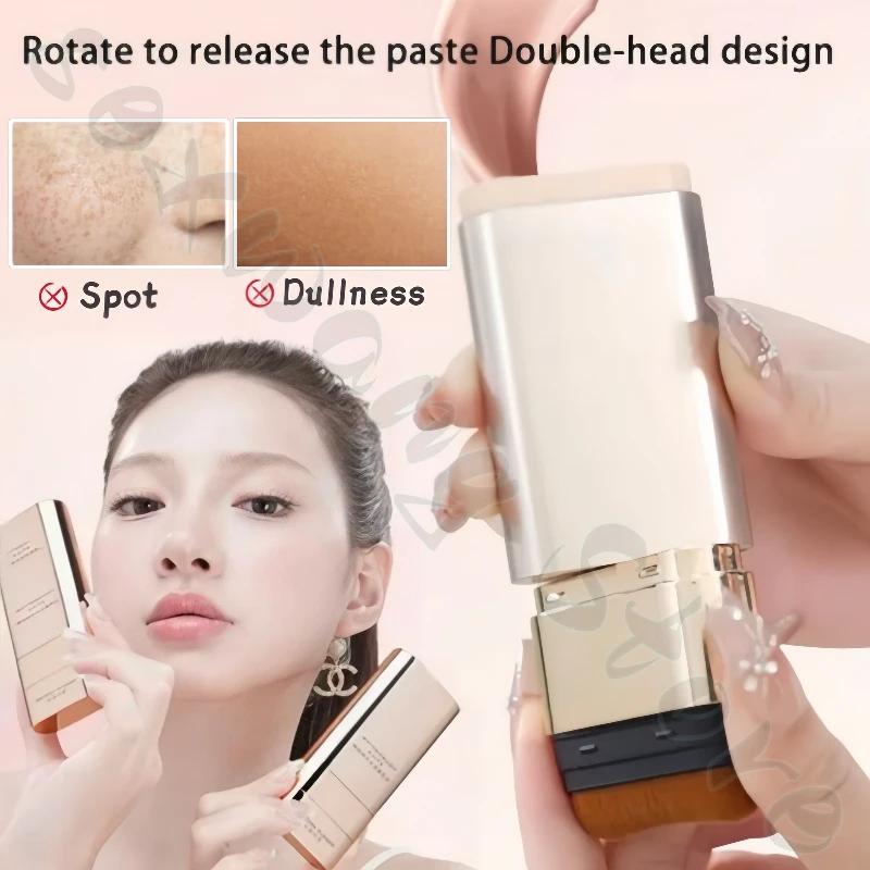 VIVIEN BEAUTY – bâton de fond de teint Double tête, correcteur, gomme transparente légère, couvre le