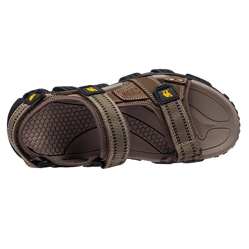 Sandales d'eau imperméables pour hommes GOLDEN CAMEL - Support d'arc confortable randonnée