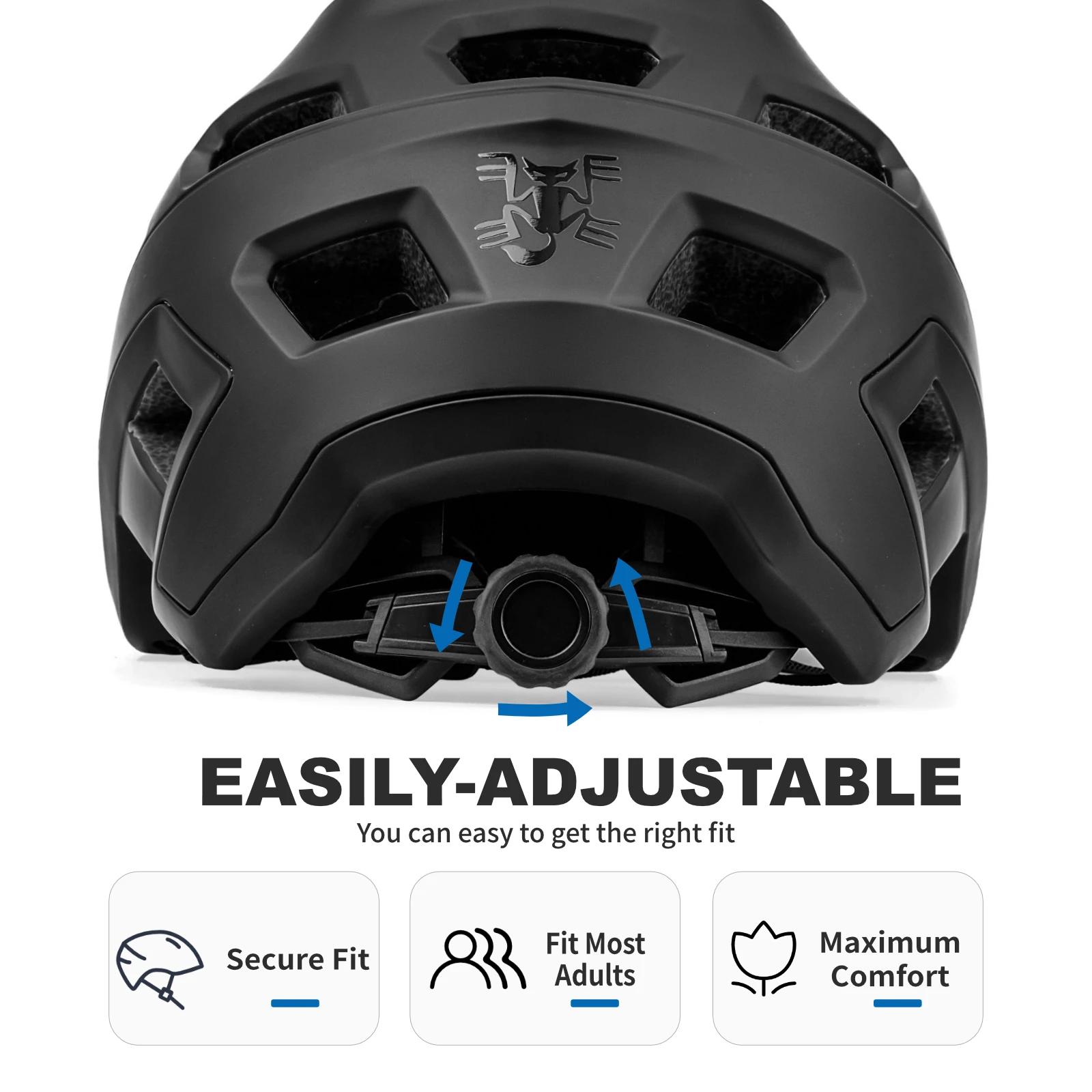 BATFOX-Casque VTT ultraléger pour homme et femme, pour vélo de route et de montagne, nouvelle collec