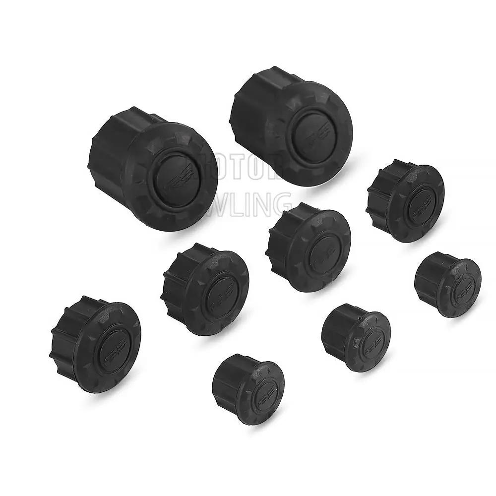 Couvercle de trou de cadre pour moto, ensemble de capuchons de cadre décoratifs pour BMW R1250GS LC