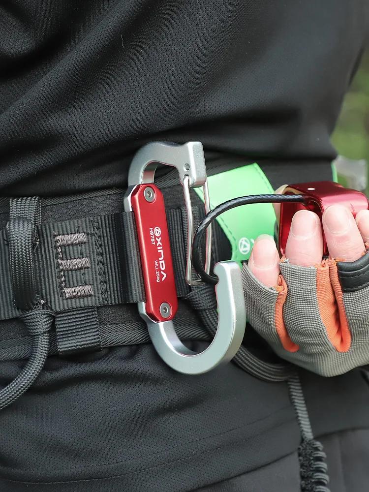 Xinda – équipement d'escalade, mousqueton à tirage rapide, accessoires de harnais, support à outils