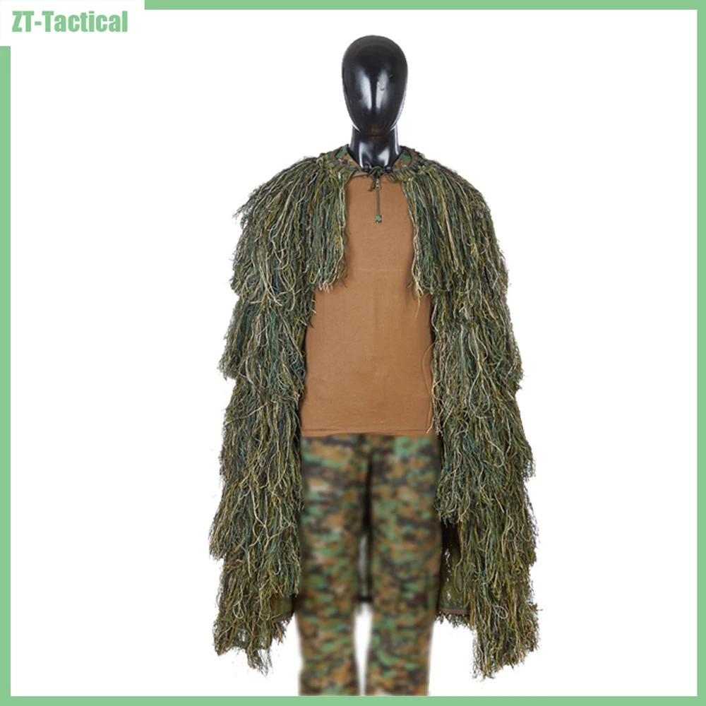 DulSniper-Poncho mesurillie léger pour airsoft et paintball, surface de calcul imbibée