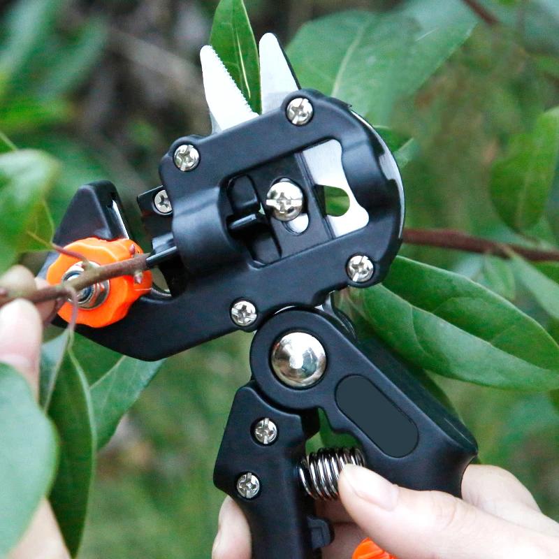 Kit d'outils de greffage de jardin 2 en 1, 2CM / 3CM, Film de greffage, ciseaux de greffage, branche