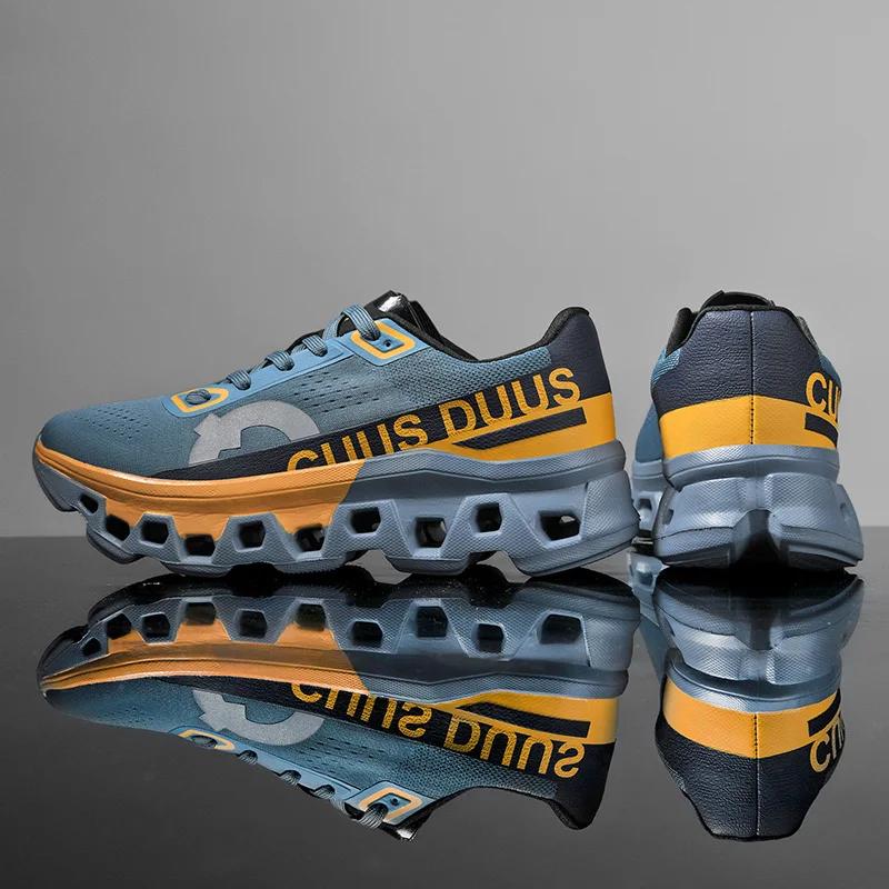 Chaussures de course pour hommes, chaussures tout-terrain, amortissantes, antidérapantes, respirante